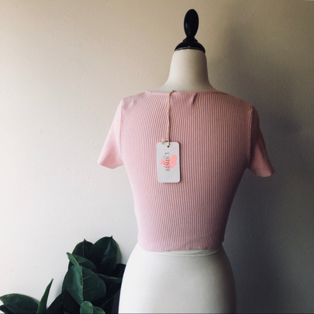 FREE crop top w/ a purchase - Picture 4 of 4